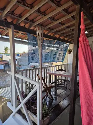 Uma varanda ou terraço em Casa Ma Cherie Jericoacara