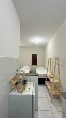 Uma cama ou camas num quarto em Garden Flat Beach - 102