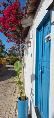 A planta de Suíte Mykonos Canoa Quebrada- Ao lado da Broadway