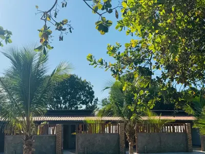 Um jardim no exterior de Hotel Fazenda Alta Vista