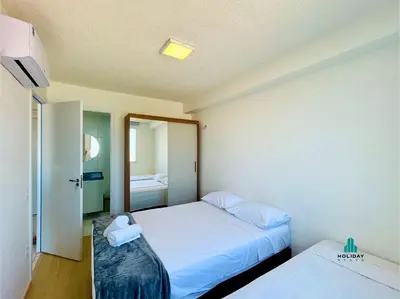 Uma cama ou camas num quarto em MyPlace Benfica by Holiday Stays