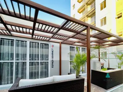 Uma varanda ou terraço em MyPlace Benfica by Holiday Stays