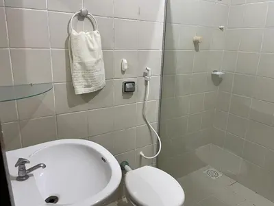 Uma casa de banho em Casa de Praia Cascavel