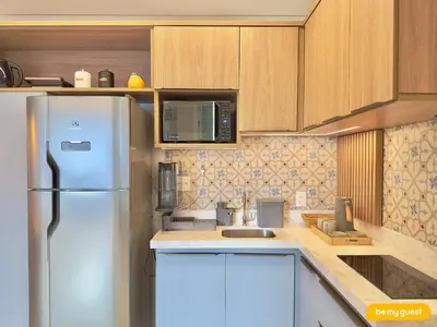 A cozinha ou kitchenette de Vila Costeira - Beira Mar