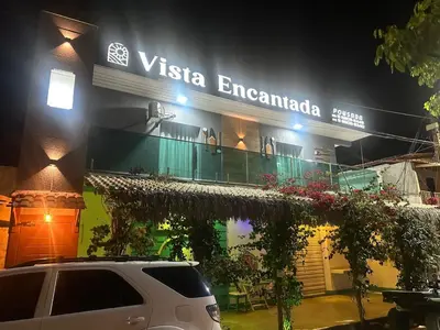 A planta de Pousada Vista Encantada Preá