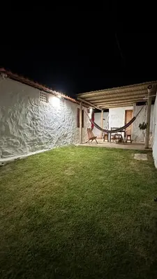 O edifício onde a casa de férias está situado