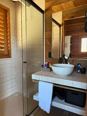 Uma casa de banho em Casa Gemini