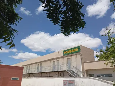 O edifício onde a estalagem está situado