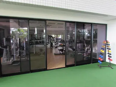 O centro de fitness e/ou as comodidades de fitness de 1606 - Landscape - até 4 pessoas, 200m da praia