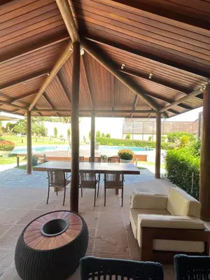 Um restaurante ou outro lugar para comer em Residência Vittoria