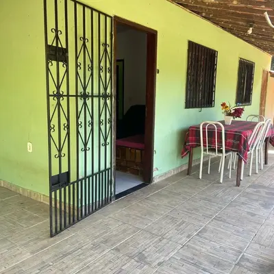 Um pátio ou outra área exterior em Casa no Sítio - Guaramiranga