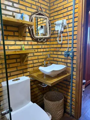 Uma casa de banho em Sitio Meu Refúgio Paracuru