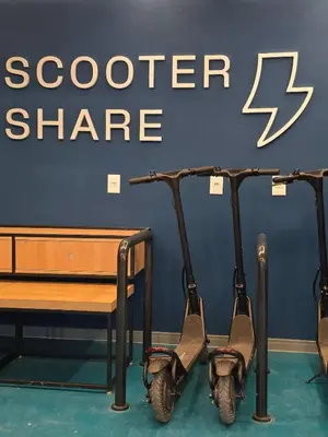 O centro de fitness e/ou as comodidades de fitness de 1712DuoStay Beach Class Fortaleza