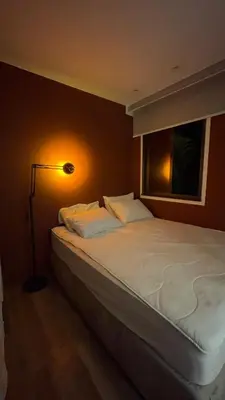 Uma cama ou camas num quarto em Toque de Charme Wai Wai Cumbuco #PÉnaAREIA