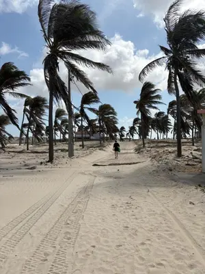Paisagem natural perto da casa de férias