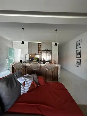 Uma cama ou camas num quarto em Casa Cristã familiar