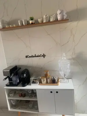 A cozinha ou kitchenette de Casa Cristã familiar