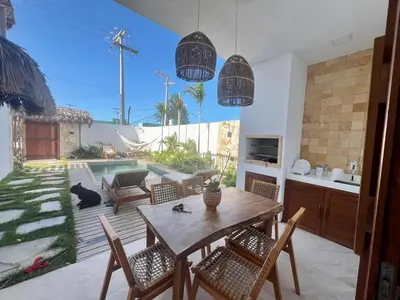 Uma televisão e/ou sistema de entretenimento em Casa Costa
