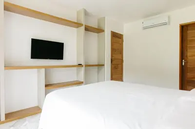 Uma cama ou camas num quarto em Casa Charme Eco Luxury Charm Hotel & Events