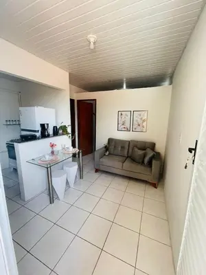 A cozinha ou kitchenette de Apartamento próximo ao Aeroporto Internancional P Martins