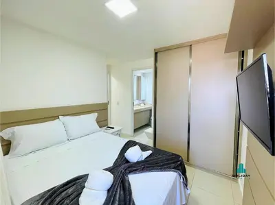 Uma cama ou camas num quarto em Golf Ville By Holiday Stays