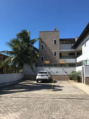 O edifício onde o apartamento está situado