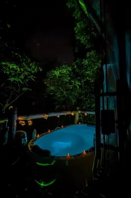 A piscina em ou perto de Cabana da arvore Guaramiranga