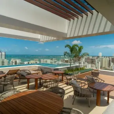 Apartamento completo a 500m da Beira