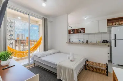 Uma cama ou camas num quarto em Mirante #408 - Praia do Futuro by Carpediem
