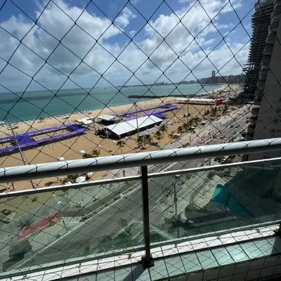 Ap maravilhoso vista mar na melhor região de Fortaleza