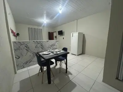 A cozinha ou kitchenette de Studio in Maraponga Comfortable Wi-Fi and Security