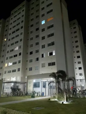 O edifício onde o apartamento está situado