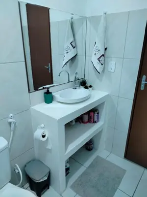 Uma casa de banho em Casa Fortim - Fortim Haus