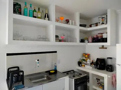 A cozinha ou kitchenette de Casa Fortim - Fortim Haus