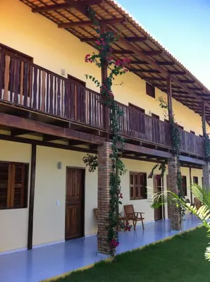 O edifício onde a estalagem está situado