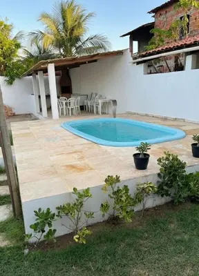 A piscina em ou perto de Casa Fundo de Quintal