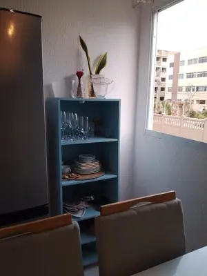 Uma área de estar em Apartamento completo com 2Q pé na areia na Praia do Futuro