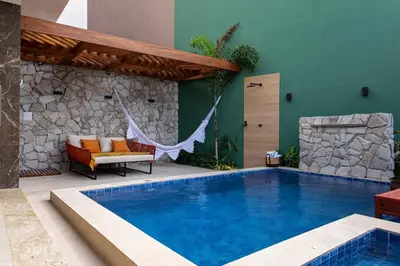 A piscina em ou perto de Casa Charm Park Prea