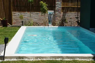 A piscina em ou perto de Casa Uai - Coziness on the coast of Ceará
