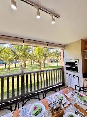 A cozinha ou kitchenette de Térreo Completo Varanda VG SUN CUMBUCO