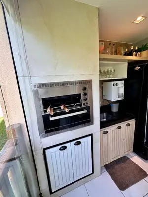 A cozinha ou kitchenette de Térreo Completo Varanda VG SUN CUMBUCO
