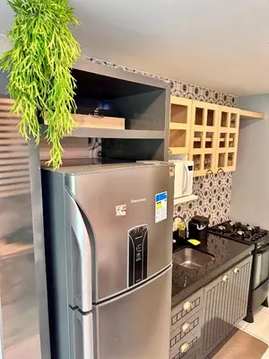 A cozinha ou kitchenette de Térreo Completo Varanda VG SUN CUMBUCO