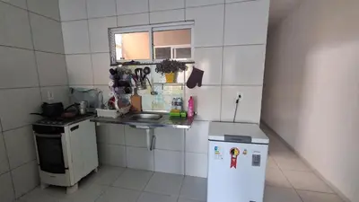 A cozinha ou kitchenette de Casa em Paracuru a 5 min da praia