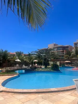 A piscina em ou perto de Super Apartamento Palm Beach