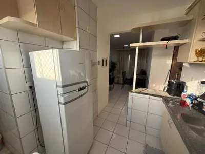 A cozinha ou kitchenette de Temporada fortaleza