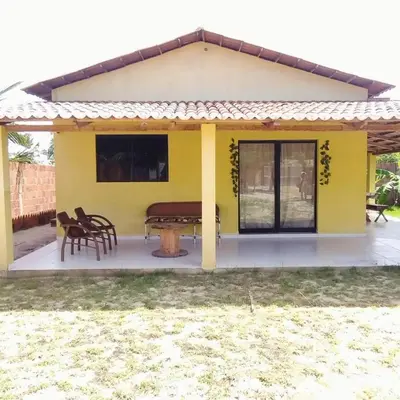O edifício onde a casa de férias está situado