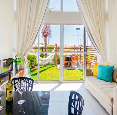 Uma varanda ou terraço em The Coral Resort Loft