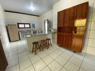 A cozinha ou kitchenette de Mihika Emboaca Beach House
