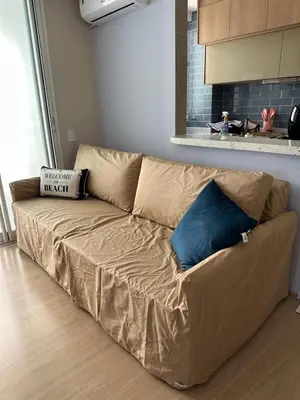 Uma área de estar em Mirante Condominio Clube