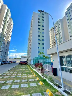 O edifício onde o apartamento está situado